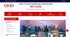 Desktop Screenshot of dke.com.vn